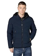Hooded Stretch True Navy