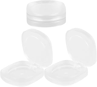 SAFIGLE 3pcs Travel-friendly Empty Makeup Con...