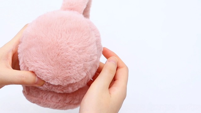 Generisch Cache-oreilles Pour Femme - Hiver - Blanc - Cache-oreilles