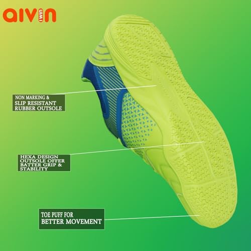 Image of Aivin Flying 2.0 Badminton Shoes for Men | Non Marking Shoes | Lightweight