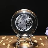 Photo Gallery hanase 1pc 8cm 3d terra inciso sfera di cristallo sistema solare pianeta milky say galaxy globo sfera di vetro astronomia regalo decorazione domestica, con base in metallo, 60mm Photo Gallery hanase 1pc 8cm 3d terra inciso sfera di cristallo sistema solare pianeta milky say galaxy globo sfera di vetro astronomia regalo decorazione domestica, con base in metallo, 60mm