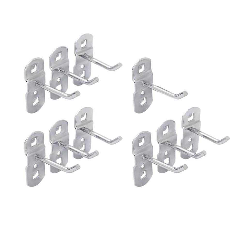 10 STÜCKE Werkzeug zum Aufhängen Haken Metall Display Rack Metall Shop Gute Regal Haken Verdickung Quadrat Loch Platte Werkzeug Haushalt Küche Haken,20cm