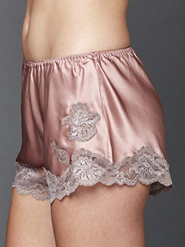 Women's 100% Silk Tap Pant, Lace Trim, Flattering Fit, Indulgence, Lingerie, Sleepwear, Beautiful Gift Packaging2