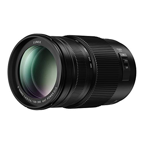 Image of Panasonic LUMIX G II Vario Lens, 100-300MM, MIRRORLESS Micro Four Thirds, Power O.I.S, H-FSA100300 (USA Black) | Micro Four Thirds, 67mm Filter, 520 G, Dust and Splash Resistant