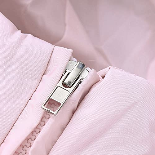 Betadog Toddler Boys Winter Clothes Girls Ski Jacket Size 8 Big Boy Snow Jacket Boy Coat Overalls for Girls (Pink, 18-24 Months)4