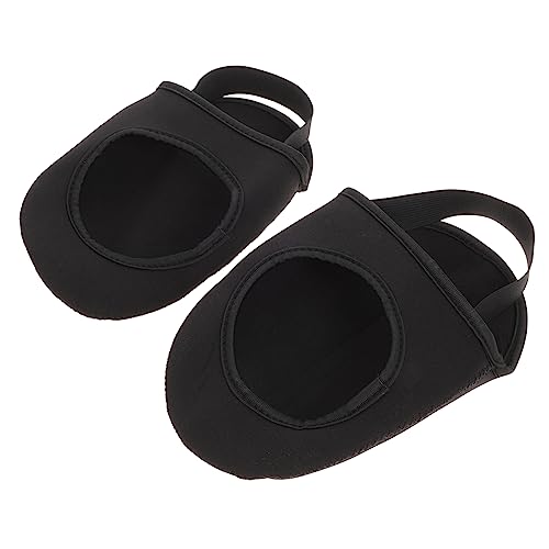 ifundom Waterproof Windproof Cycling Shoe Covers Toe Protectors for Outdoor Activities Black
