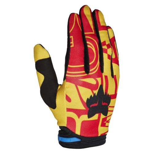 Gants Fox 180 Race Spec Pale Yellow S gant moto tout terrain jaune