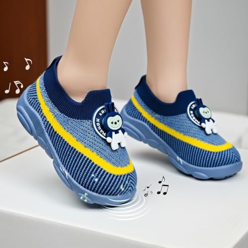 Image of 𝑭𝒐𝒐𝒕𝑺𝒕𝒂𝒕𝒊𝒐𝒏: Infant's Musical ♫♬♪Chu-Chu Sound Cartoon Shoes | Age renge 6-24 Months |