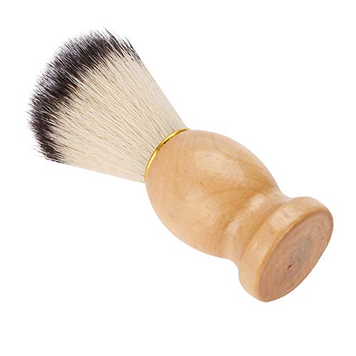 Synthetic Hair Shaving Brush For Men, Shaving Brush with Superior Lather Portable Gentle Barber Shaving Tool For Salon, Home and Travel Use
