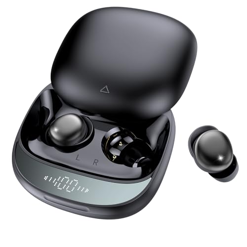 Ecouteurs Bluetooth sans Fil, Écouteurs Sommeil pour Dormir sur le Côté Avec Suivi du Sommeil, Sleep Earbuds Bluetooth 5.4 Mini Écouteurs Sans Fil pour...