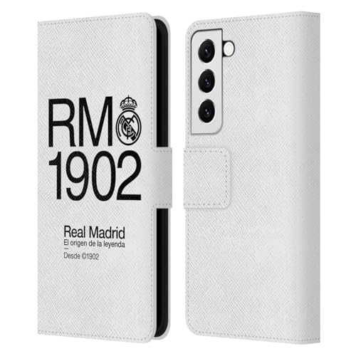 Real Madrid CF étui portefeuille antichoc compatible Samsung Galaxy S22