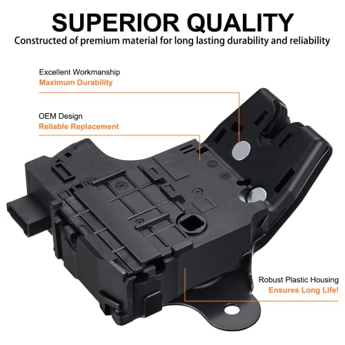 Image of SYERAL Trunk Lid Latch Power Lock Actuator 940-108 Tailgate Liftgate Door Lock Compatible with Cadillac ATS CT4 CT5, Compatible with Chevrolet Camaro Corvette Cruze Buick Cascada LaCrosse Regal Verano