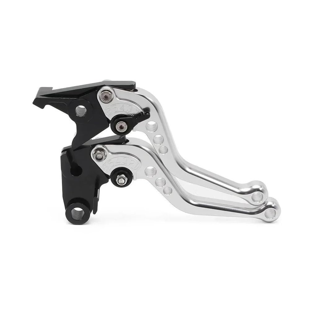 FVCMNJDGE Brake Clutch Set Lever Short Motorcycle 7/8" 22mm Adjustable Brake Clutch Levers for Suz&uki GSXR600 GSXR750 2004-2005