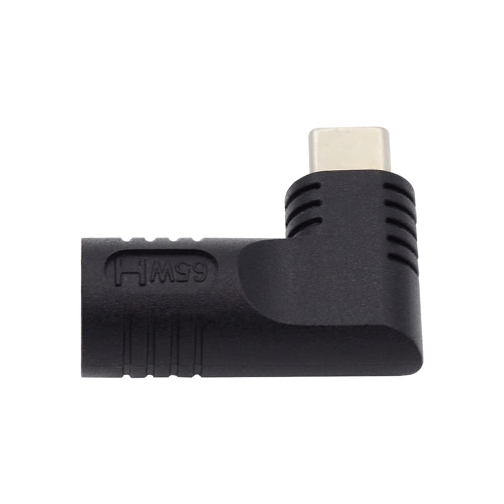 Adattatore Angolato 90° Da Ingresso DC 5.5x2.5mm A USB-C – Cavo Di Alimentazione Per Laptop E Dispositivi Portatili - 2