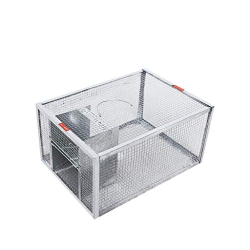 ASD The Big Cheese Rat Cage Trap (Large, Humane, Live-Catch Trap, Use Indoors and Outdoors in Gardens)