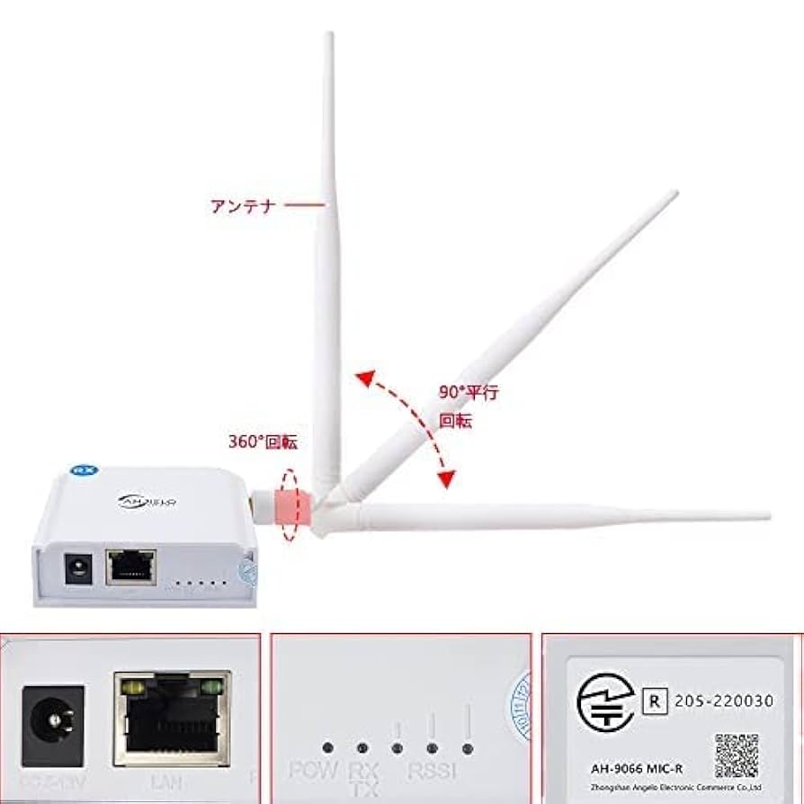 Amazon.co.jp: WiFi信号ブースター 無線LAN 中継機 WIFI 中継器