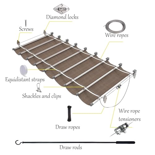 Toldo retráctil de diseño ajustable para pérgolas exclusivas 3