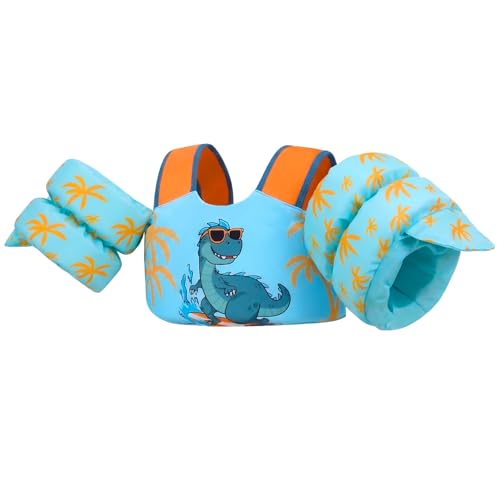 Image of Gogokids Puddle Float Jumper 24-66 Pounds, Toddler Swim Vest Kids Floaties