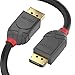 Price comparison product image Lindy 0.5m DisplayPort 1.4 Cable, Anthra Line