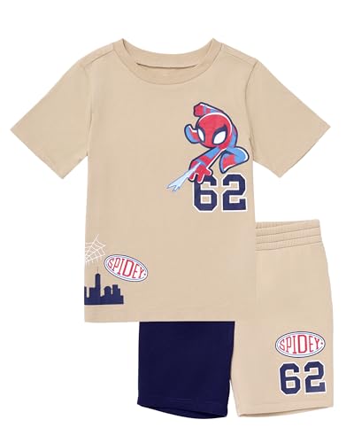 Image of Marvel Boys' T-shirt and Shorts Set