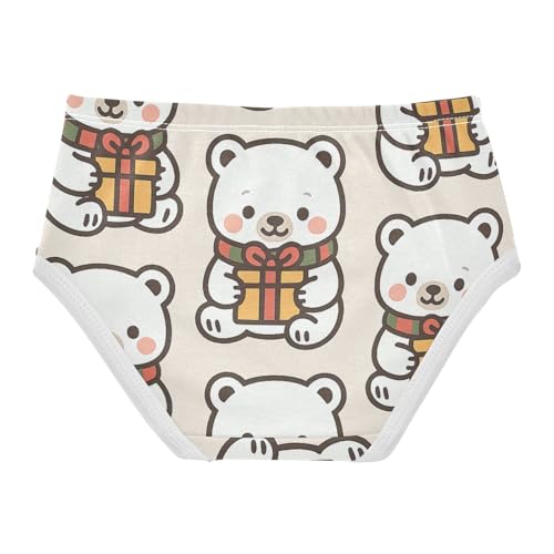 Girls' Panties Breathable Underwear for Baby Girls Polar Bear Seamless2
