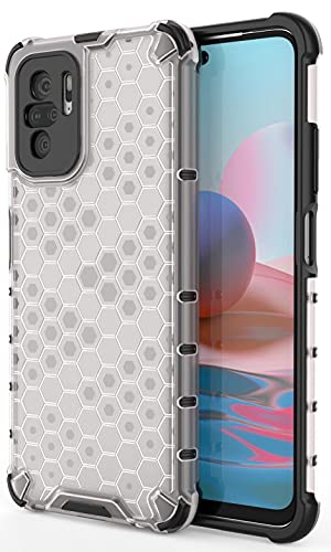 Image of Glasgow Back Case Cover Designed for Mi Redmi Note 10s - Transparent