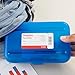 Staples Snap Plastic Cases, Blue (22860)