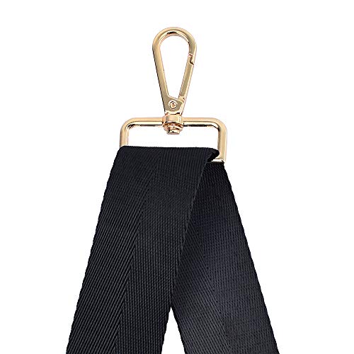 Adjustable Replacement Crossbody Guitar Strap Styled Handbag Purse Strap (Black) #TOP5