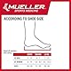 Mueller Erwachsene Sprunggelenkbandage Adjustable Ankle Support, Schwarz, Universal