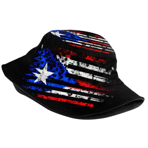 Image of Bucket Hat for Women Men, Fashion Print Outdoor Beach Hat Packable Sun Cap for Travel Hiking
