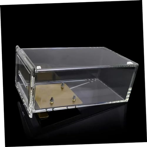 VILLCASE Transparenter Selbstklebender Magnetischer Türriegel Für Schrank Sicherheit Und Haustierschutz Kompakter Acrylverschluss 0.47 Zoll