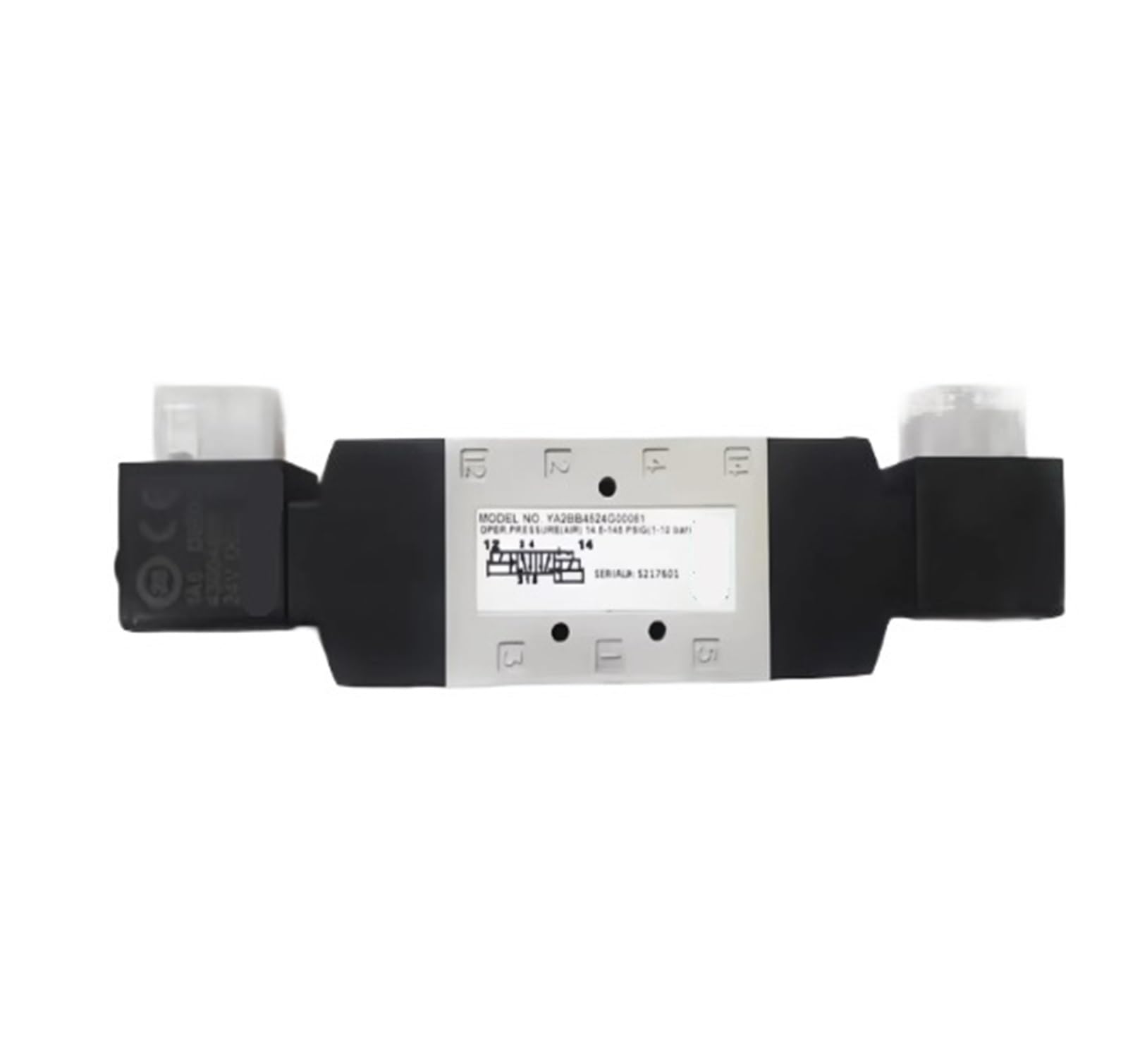 ELZNSQQK YB3BB4524G00061, solenoid valve, G3/8 'thread, 24DC