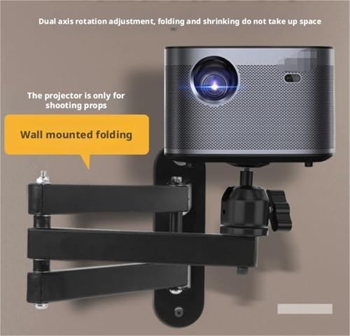 Soporte de pared universal para proyector ajustable que elimina problemas de espacio 4