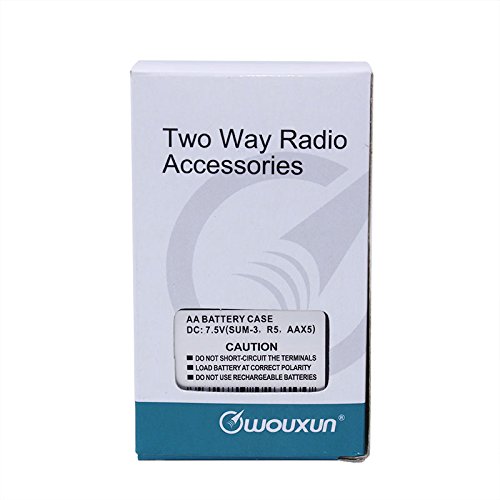 Wouxun AA Battery Case For KG-UVD1P KG-UV6D Radio Models - Emergency Power Solution