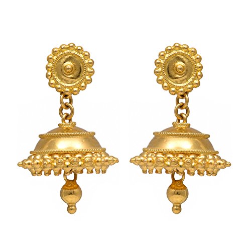 Buy joyalukkas 22k Yellow Gold Jhumki 