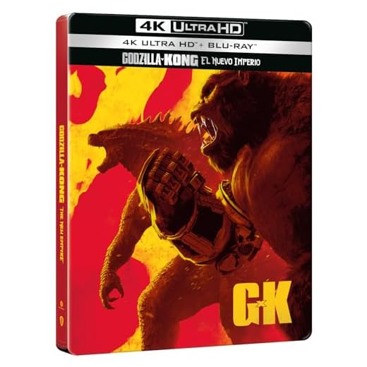 Godzilla y Kong: El nuevo imperio (4K UHD + Blu-ray) (Ed. especial metálica) [Blu-ray]