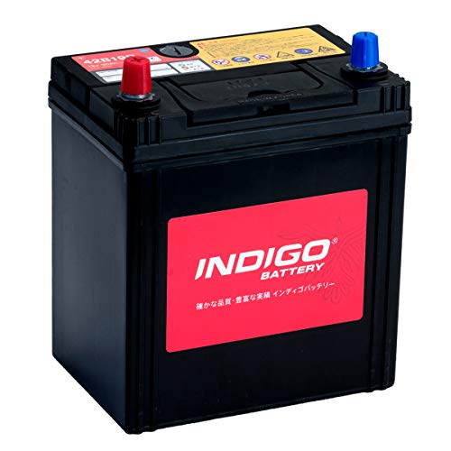 INDIGO インディゴ カーバッテリー 42B19R ジムニー TA-JB23W H12/5〜H14/1 2年または4万km保証