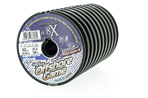 MOLIX Super Offshore Game 86LB tresse de pêche en mer gros poisson thon 100 mt