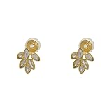 Light Rain Pain-Free Non-Pierced Slip Clip-on Earrings for Without Piercing Women and Girls Ears