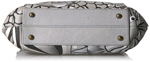 Anna by Anuschka Women's Leather Medium Slim Shoulder Bag, Hand Painted Original Artwork4