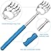DigHealth Telescoping Back Scratchers, 5 Pieces of Extendable Massage Tools (Each Scratcher in Yellow, Blue, Purple, Green, Red)