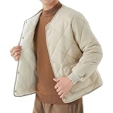 Maiyifu-GJ Winter Jackets for Men Lightweight Warm Thicken Padded Outerwear Casual Windproof Puffer Jacket...