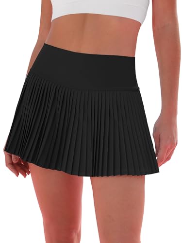 Pleated Tennis Skirt for Women with Shorts Women's Skirts High Waisted Golf Skirts Workout Athletic Skort Skorts