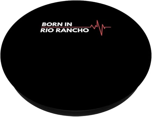 Miniatura 2 de Made In Rio Rancho New Mexico City Of Birth Birthplace PopSockets Swappable PopGrip