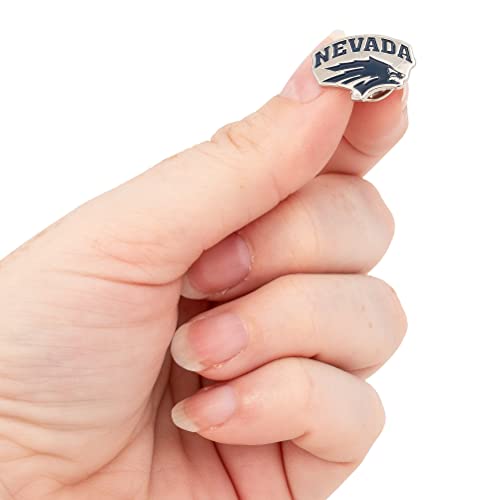 Image of Desert Cactus University of Nevada Lapel Pin NEV Wolf Pack Made of Metal for Formal Wear, Bag and Hat Jewelry, and Tie Tack (Pin A)