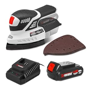 X Performance Dreieckschleifer 20 V max mit Akku 2 Ah
