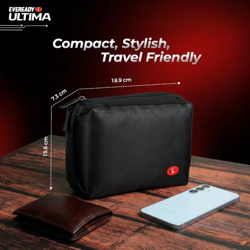 Image of Eveready EDC Kit Bag 10000mAh Power Bank, Perfect for Rakhi Gift