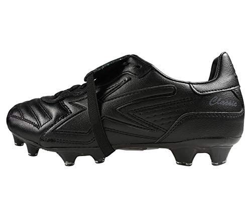 Men's Professional Soccer Cleats Concord S185XN Color Black Leather