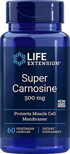 Life Extension Super Carnosine 500mg, 60 Vegetarian Capsules