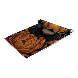 RATGDN Sports Cooling Towel 2 Pack–Blooming Sunflower Tiger Fast Drying Towels, for Yoga, Sport, Running, Gym, Workout, Camping, Fitness, Workout & More Activities